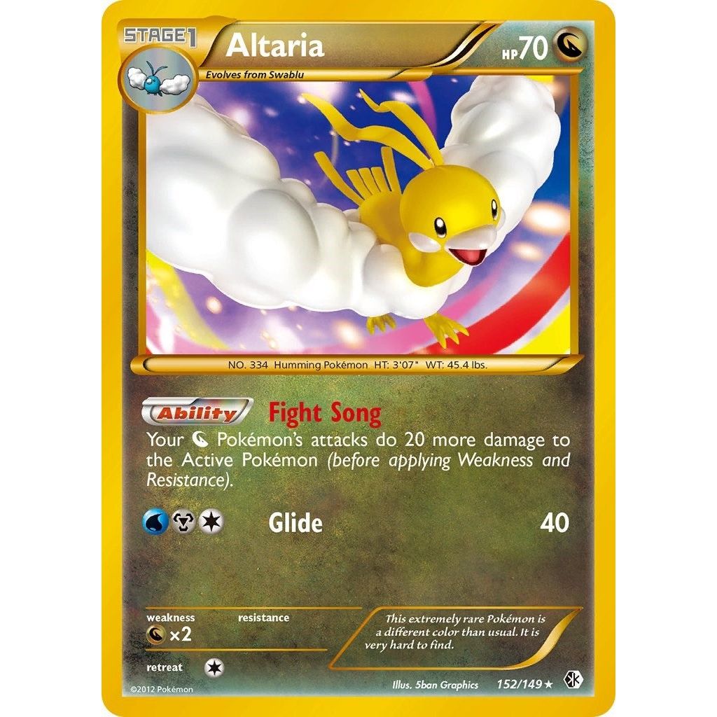 Image for Altaria (152/149) (BCR) - Pokemon