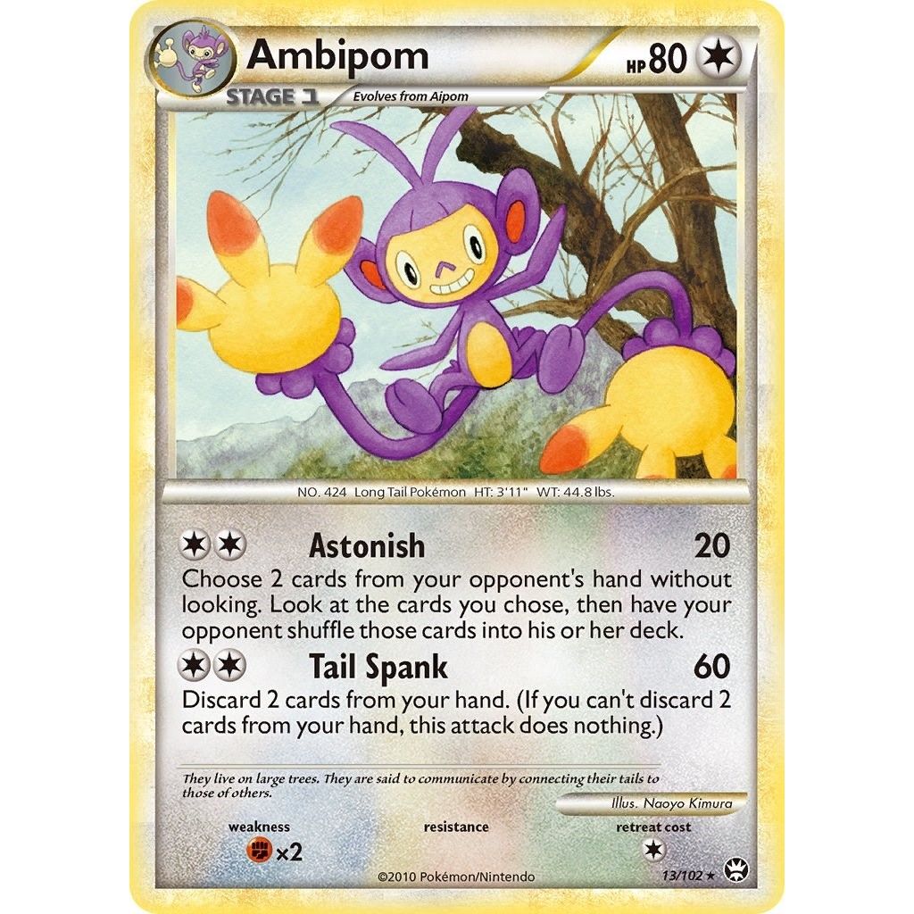 Image for Ambipom (13/102) (TM) - Pokemon