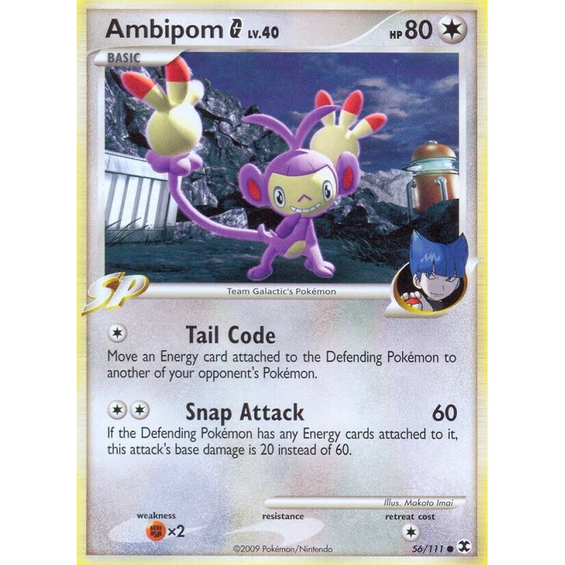 Image for Ambipom G (56/111) (RR) - Pokemon