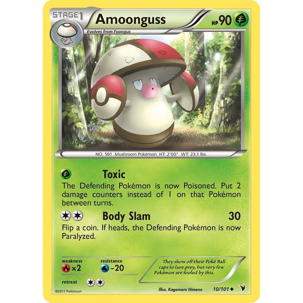 Image for Amoonguss (10/101) (NVI) - Pokemon