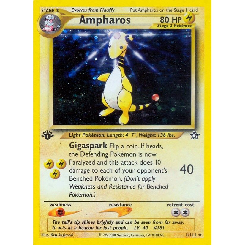Image for Ampharos (001/111) (N1) - Pokemon