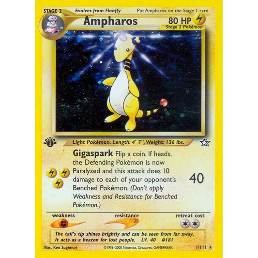 Image for Ampharos (001/111) (N1) - Pokemon