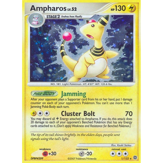 Image for Ampharos (1/132) (SW) - Pokemon