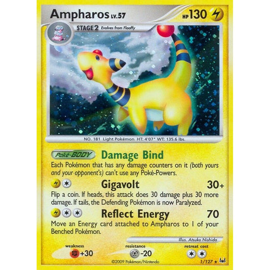 Image for Ampharos (1/127) (PL) - Pokemon