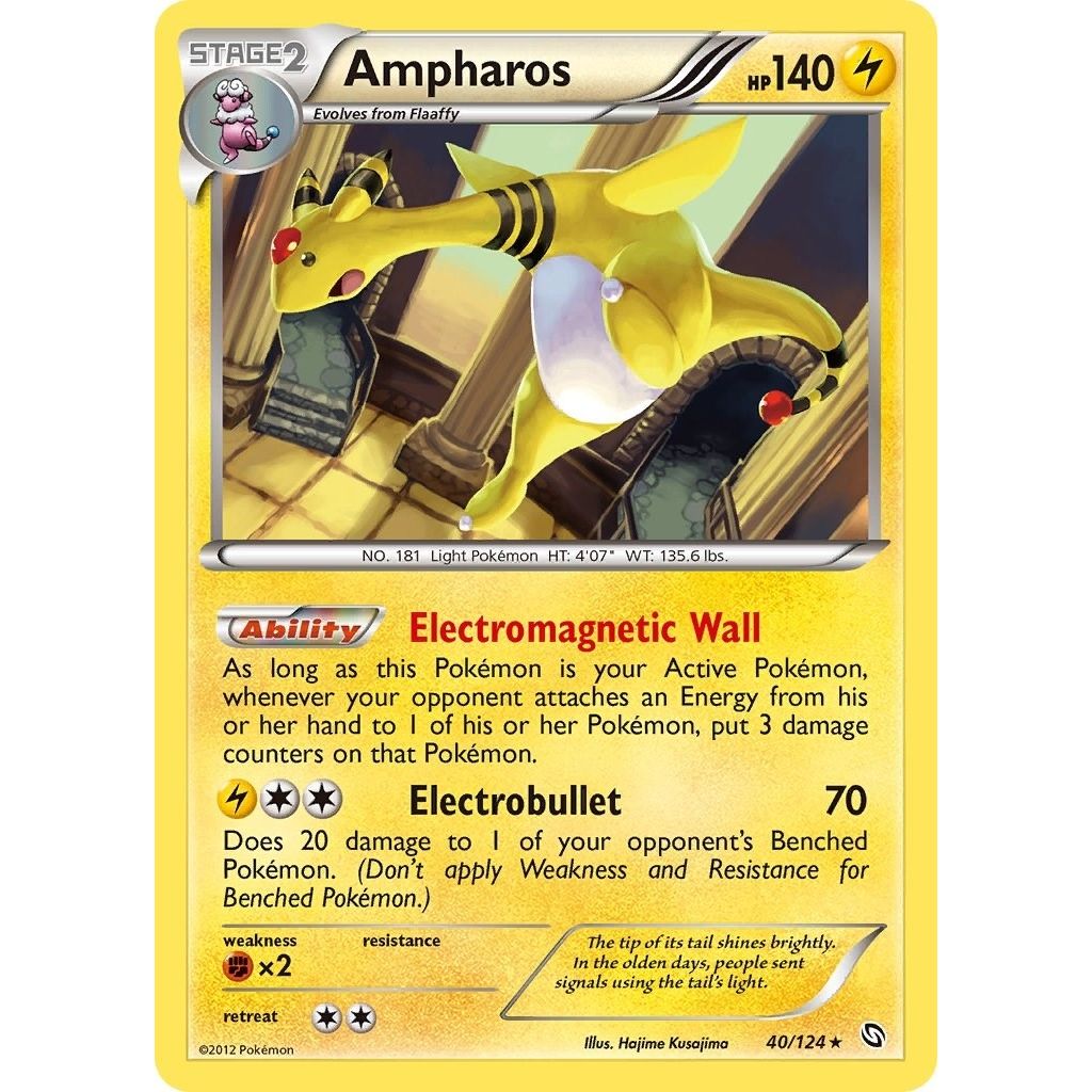 Image for Ampharos (40/124) (DRX) - Pokemon