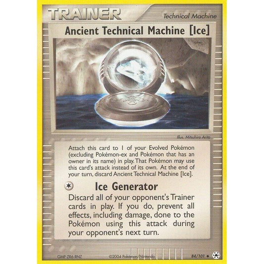Image for Ancient Technical Machine [Ice] (84/101) (HL) - Pokemon