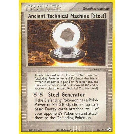 Image for Ancient Technical Machine [Steel] (86/101) (HL) - Pokemon