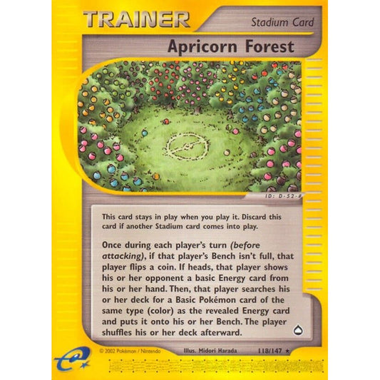 Image for Apricorn Forest (118/147) (AQ) - Pokemon