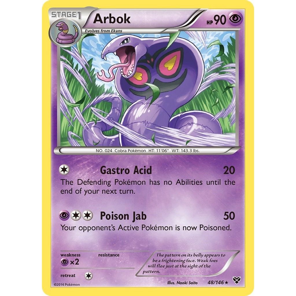 Image for Arbok (48/146) (XY) - Pokemon