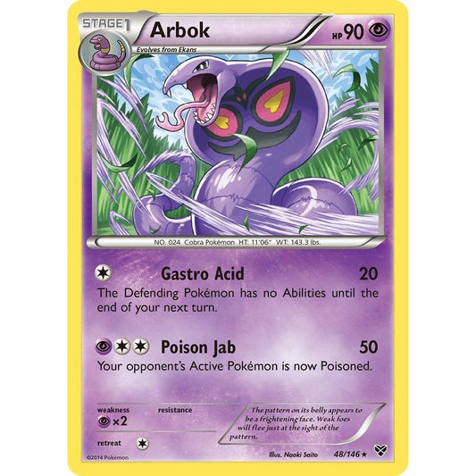 Image for Arbok (48/146) (XY) - Pokemon