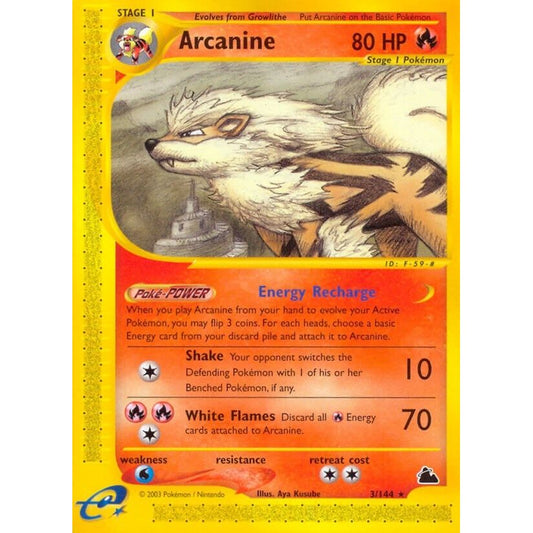 Image for Arcanine (3) (003/144) (SK) - Pokemon