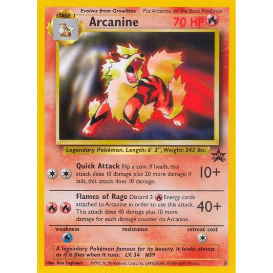 Image for Arcanine (06/53) (PR) - Pokemon