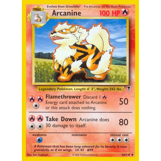 Image for Arcanine (036/110) (LC) - Pokemon