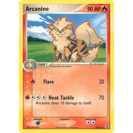 Image for Arcanine (18/112) (RG) - Pokemon