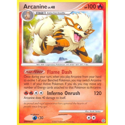Image for Arcanine (22/132) (SW) - Pokemon