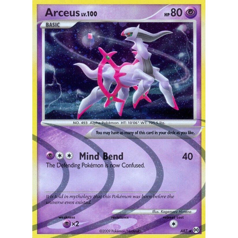 Image for Arceus (AR7) (AR7) (AR) - Pokemon