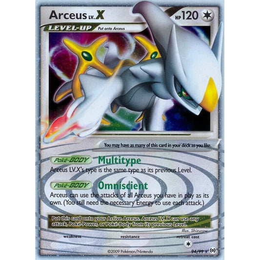 Image for Arceus Lv.X (94) (94/99) (AR) - Pokemon