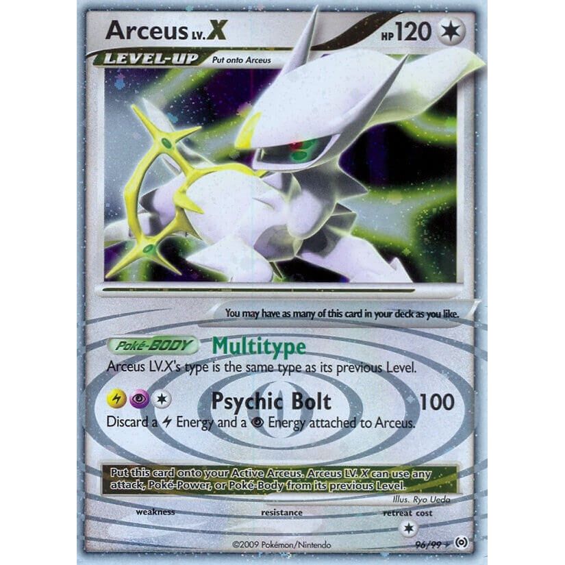 Image for Arceus Lv.X (96) (96/99) (AR) - Pokemon
