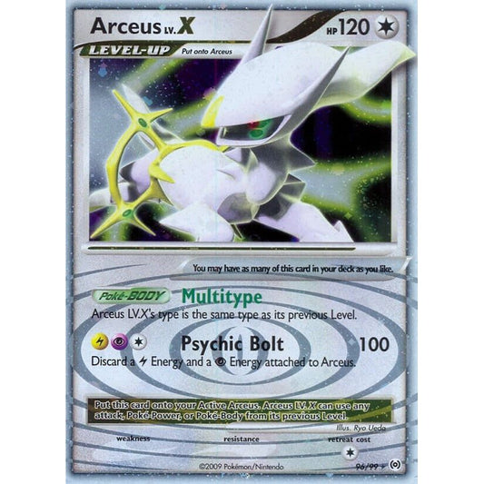 Image for Arceus Lv.X (96) (96/99) (AR) - Pokemon