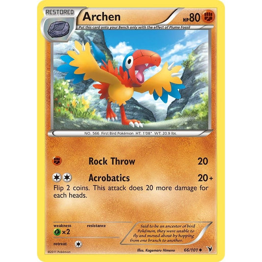 Image for Archen (66/101) (NVI) - Pokemon