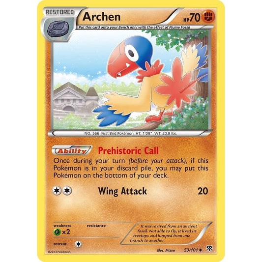 Image for Archen (53/101) (PLB) - Pokemon
