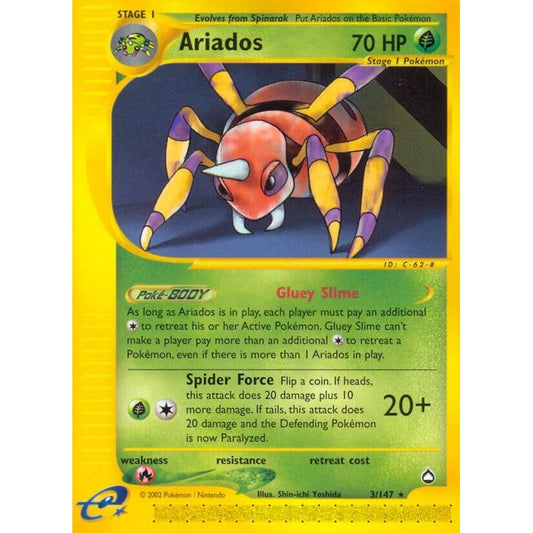 Image for Ariados (003/147) (AQ) - Pokemon