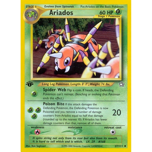 Image for Ariados (027/111) (N1) - Pokemon
