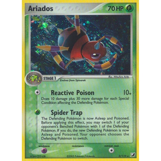 Image for Ariados (2/115) (UF) - Pokemon