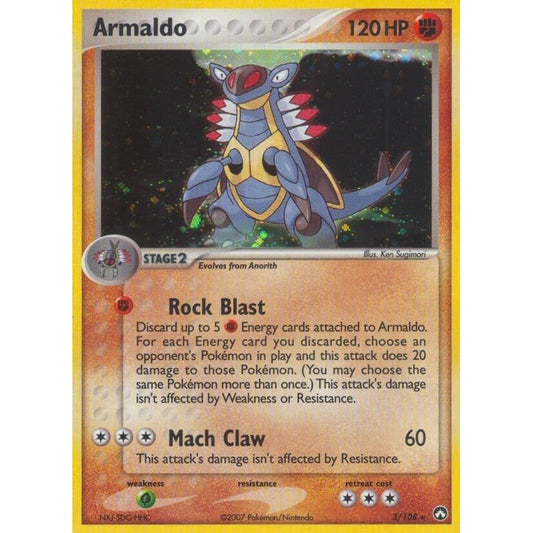 Image for Armaldo (3/108) (PK) - Pokemon