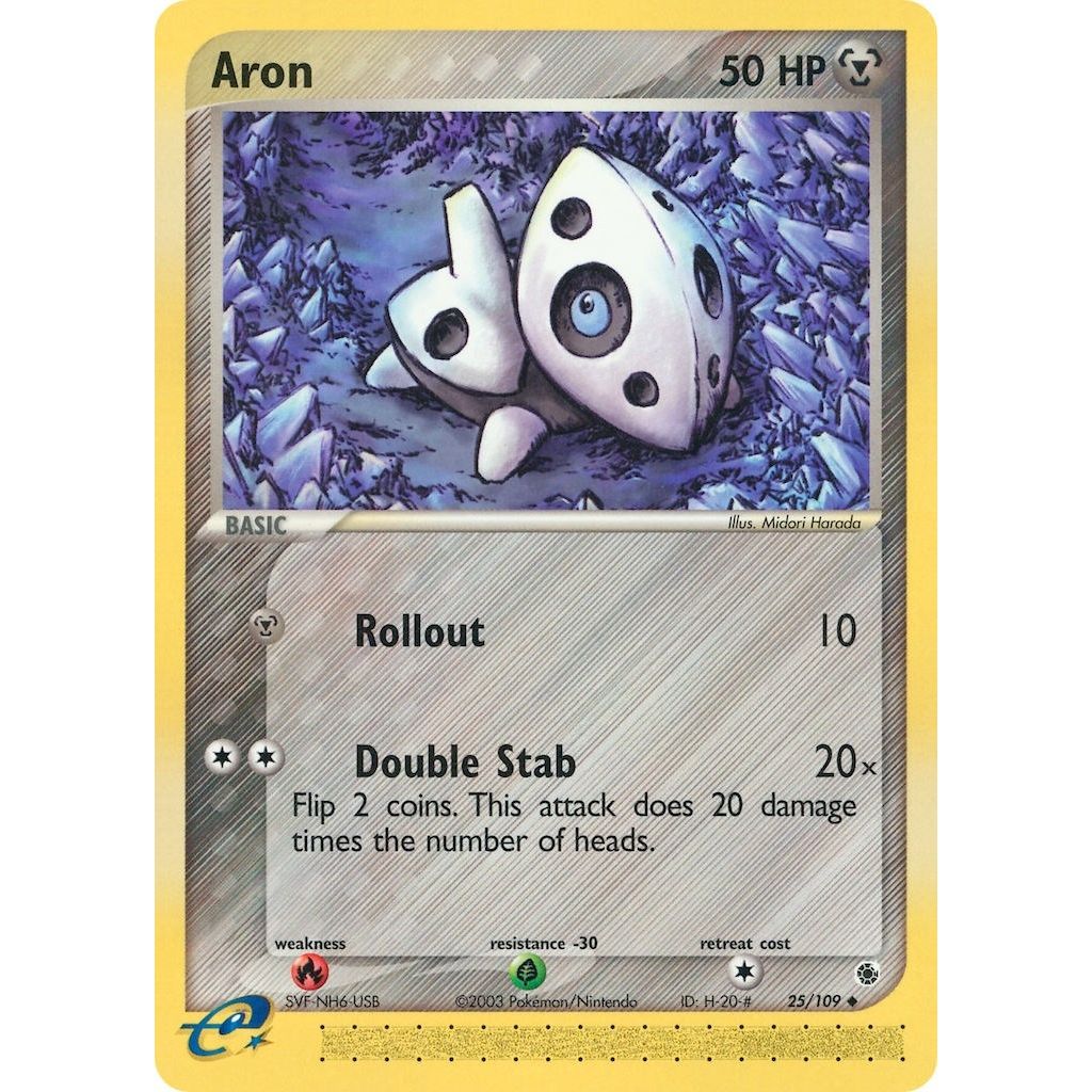 Image for Aron (25/109) (RS) - Pokemon