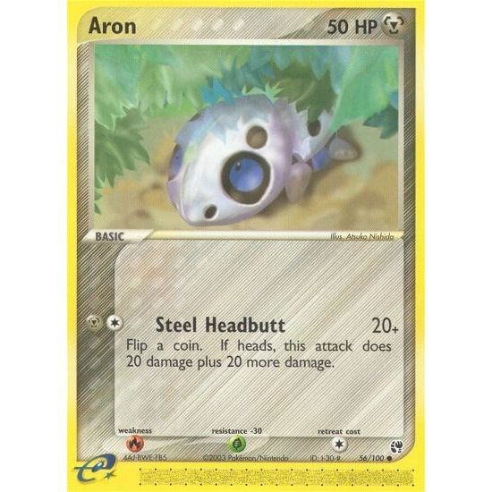 Image for Aron (56/100) (SS) - Pokemon