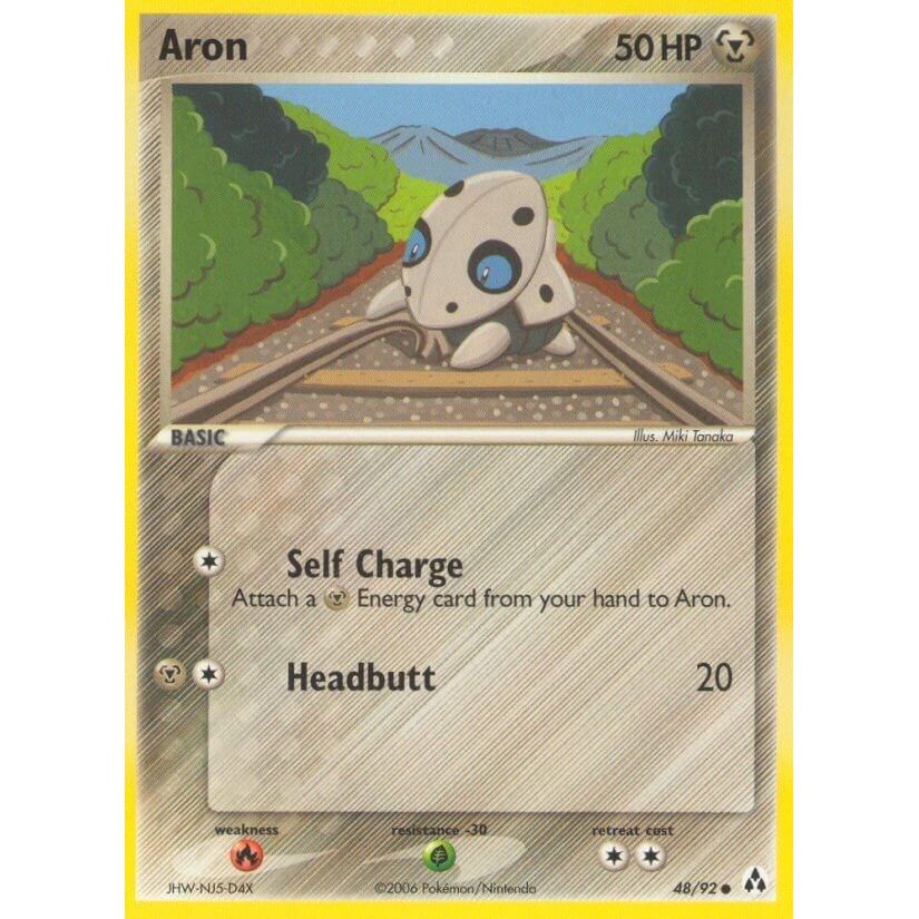 Image for Aron (48/92) (LM) - Pokemon