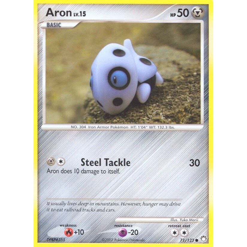 Image for Aron (71/123) (MT) - Pokemon