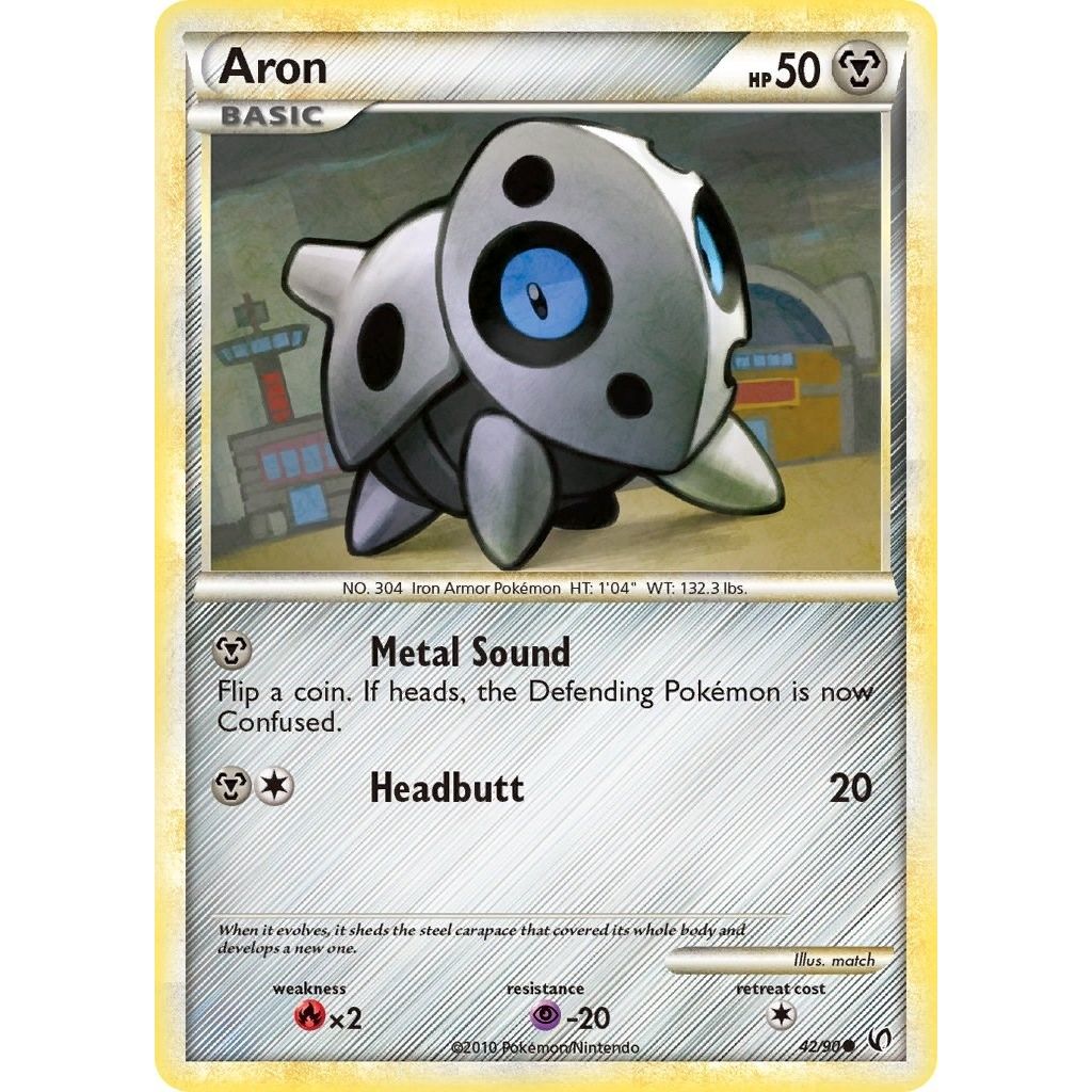 Image for Aron (42/90) (UD) - Pokemon