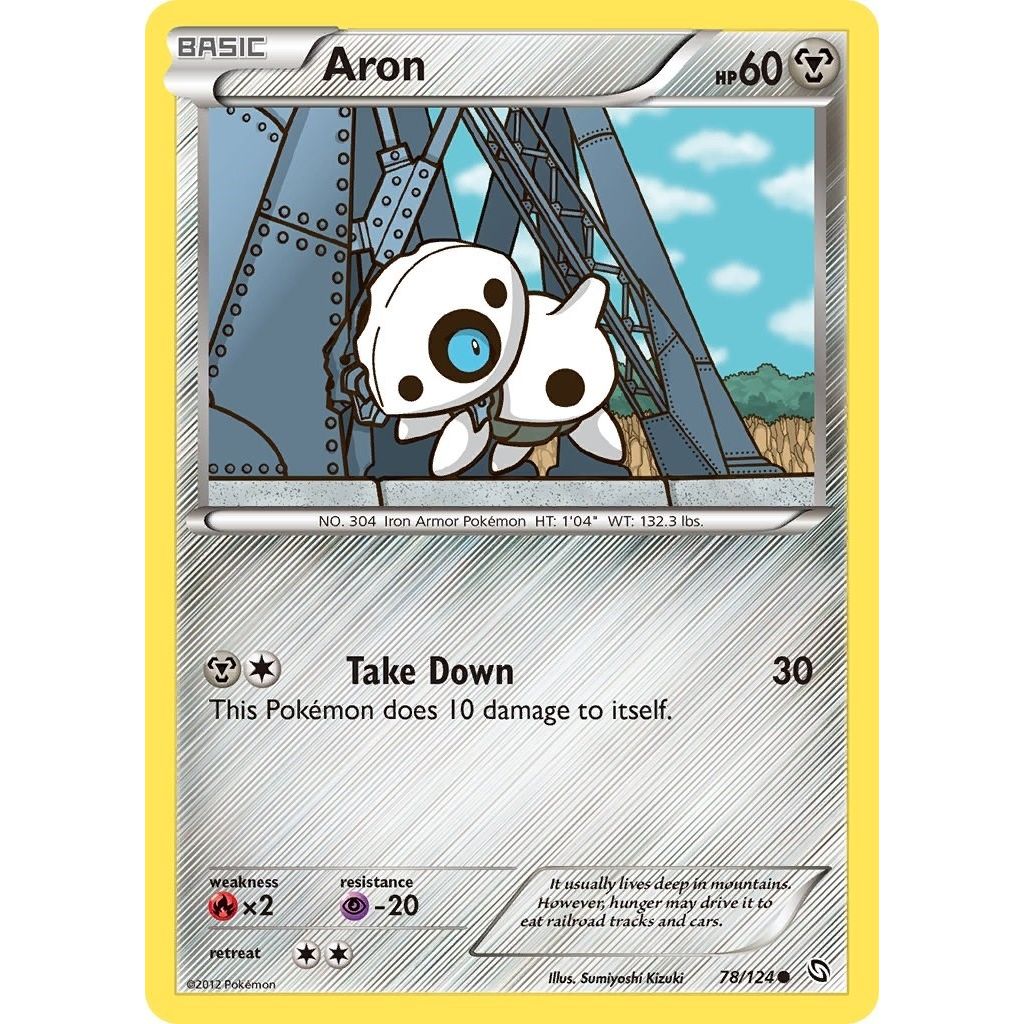 Image for Aron (78/124) (DRX) - Pokemon