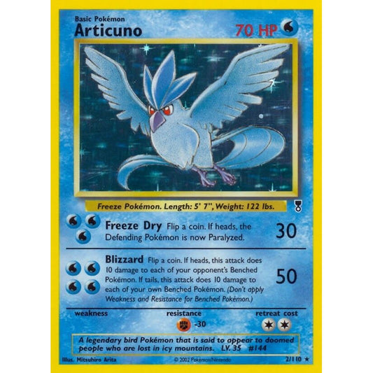 Image for Articuno (002/110) (LC) - Pokemon