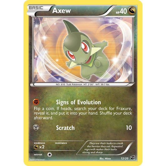 Image for Axew (12) (12/20) (DRV) - Pokemon
