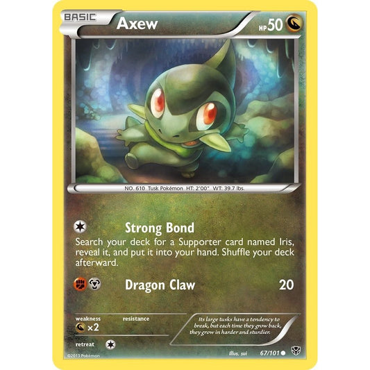Image for Axew (67/101) (PLB) - Pokemon