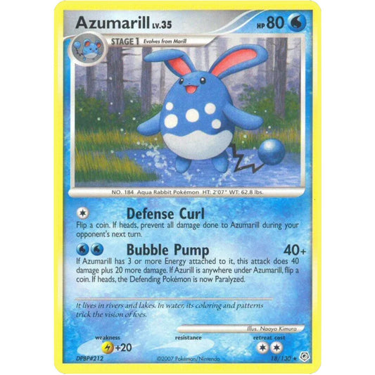 Image for Azumarill (18/130) (DP) - Pokemon