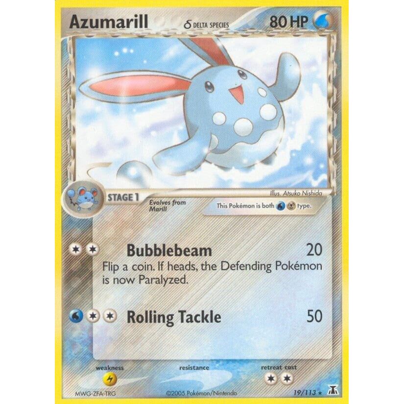 Image for Azumarill (Delta Species) (19/113) (DS) - Pokemon