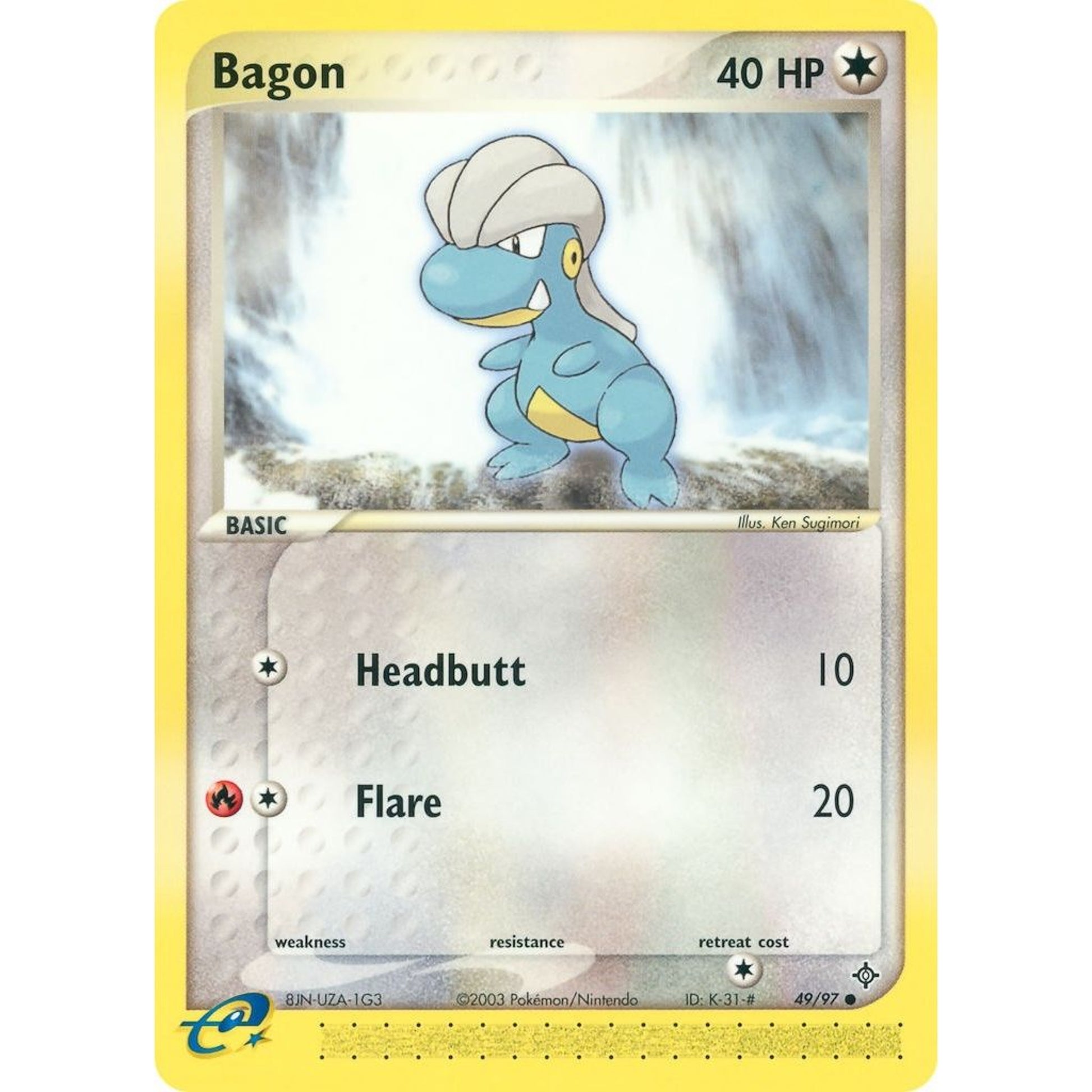Image for Bagon (49/97) (DR) - Pokemon