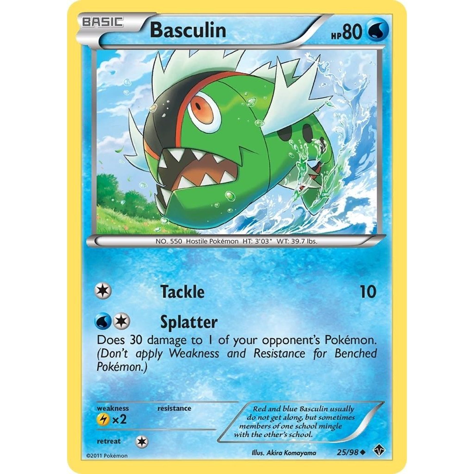 Image for Basculin (25) (25/98) (EPO) - Pokemon