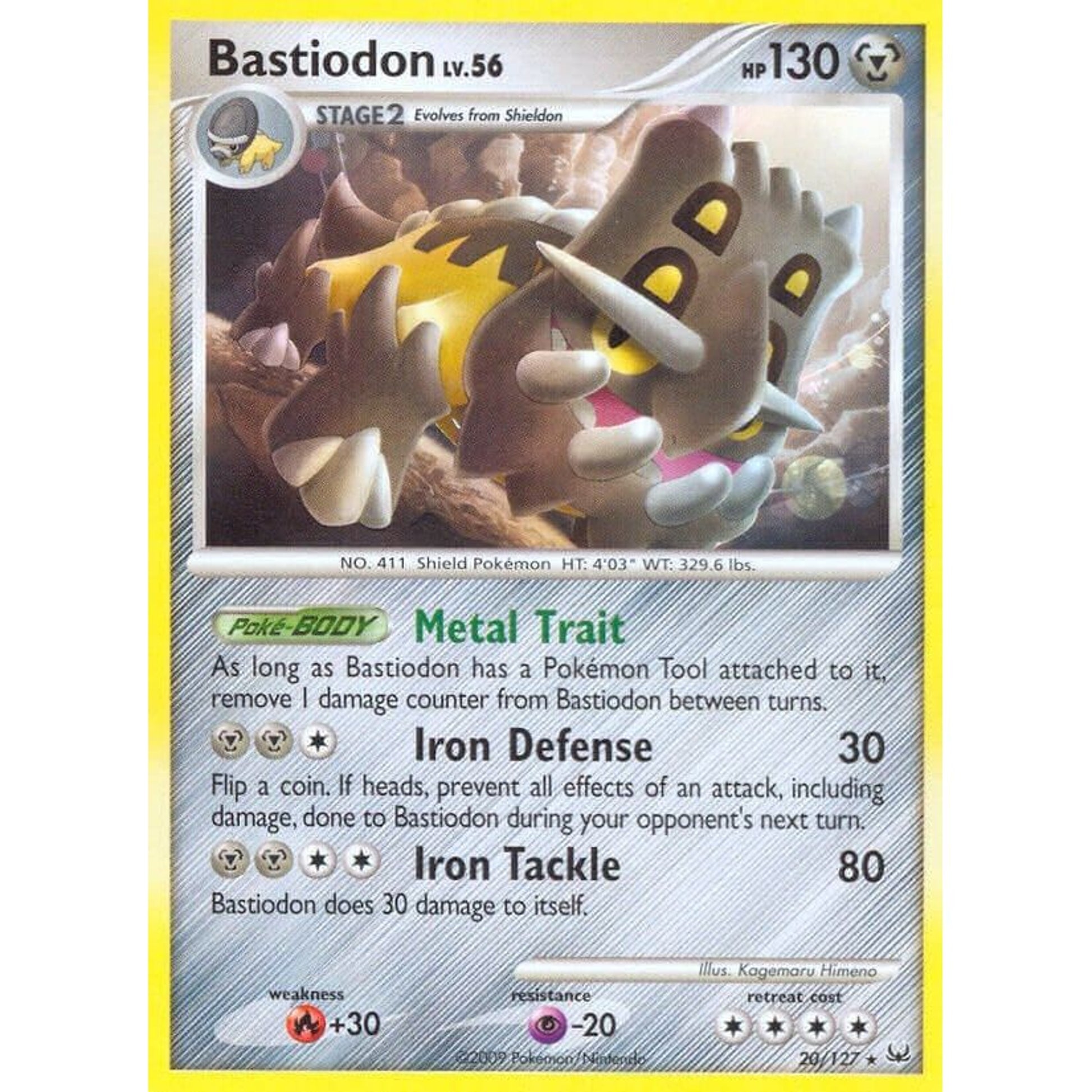 Image for Bastiodon (20/127) (PL) - Pokemon