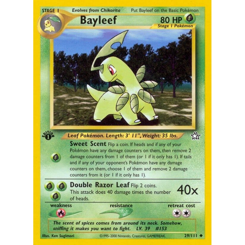 Image for Bayleef (29) (029/111) (N1) - Pokemon