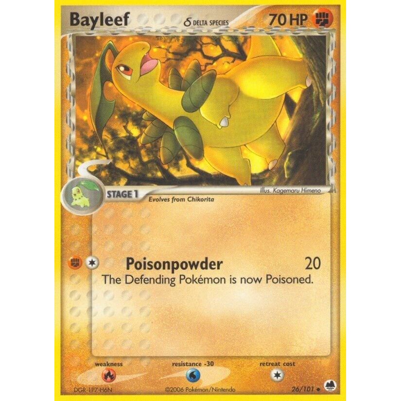 Image for Bayleef (Delta Species) (26/101) (DF) - Pokemon