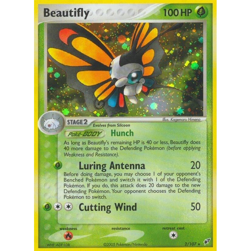 Image for Beautifly (2/107) (DX) - Pokemon