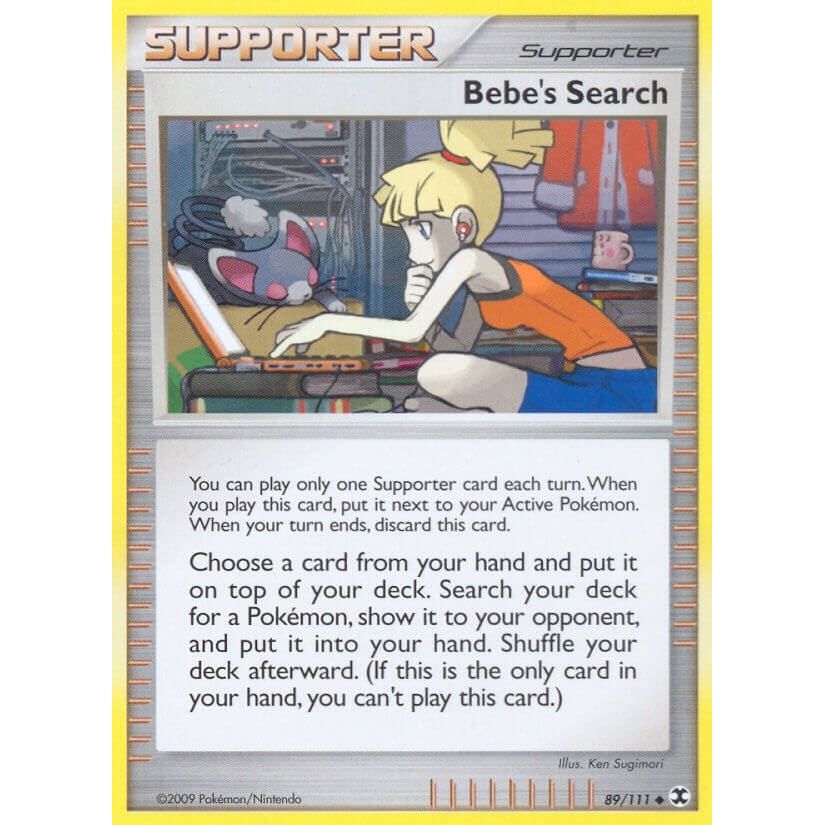 Image for Bebe's Search (89/111) (RR) - Pokemon