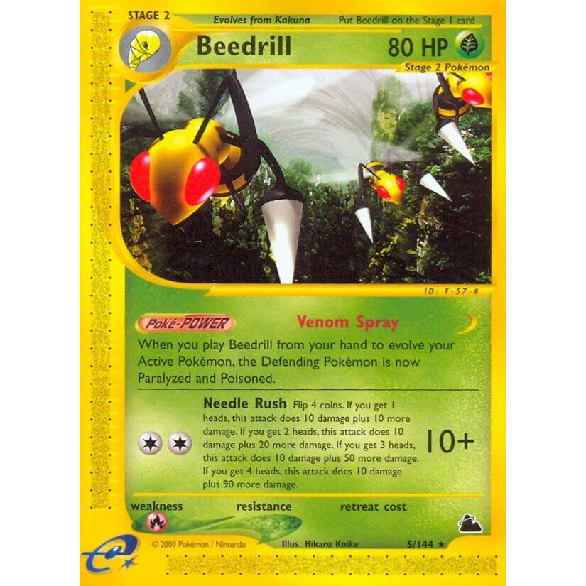 Image for Beedrill (5) (005/144) (SK) - Pokemon