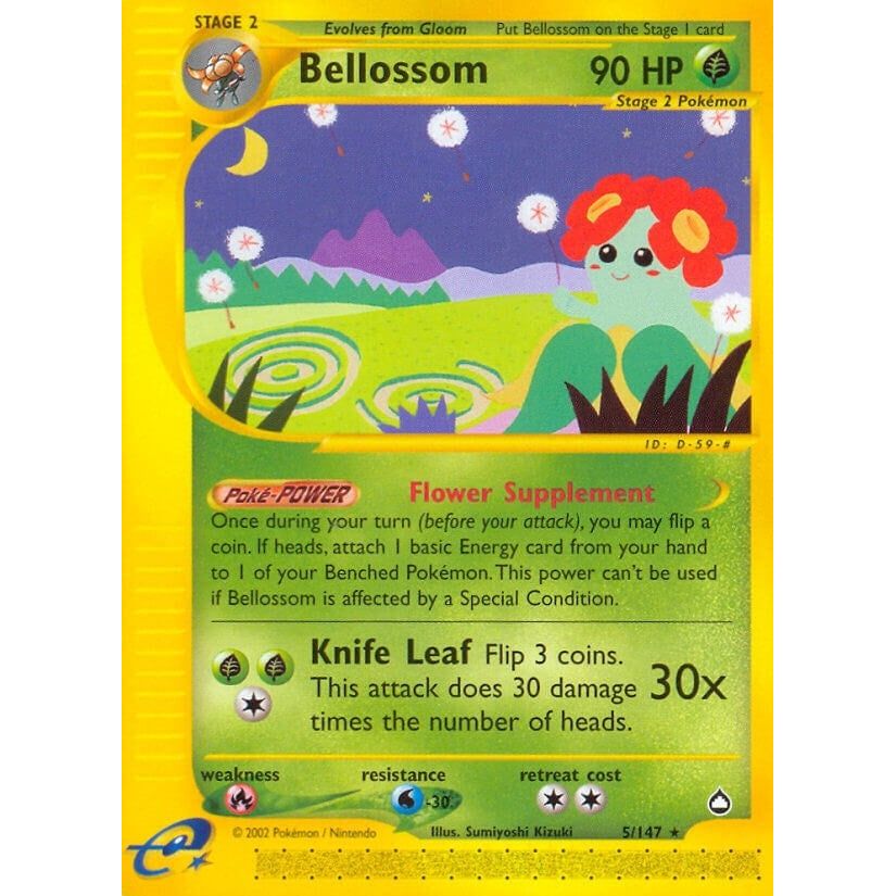Image for Bellossom (005/147) (AQ) - Pokemon