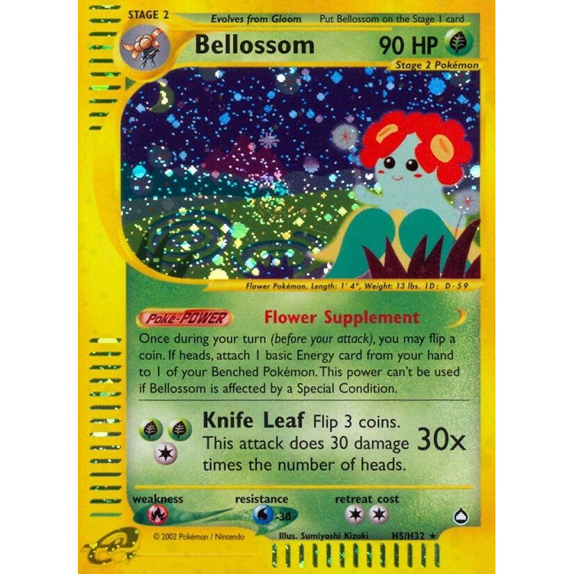 Image for Bellossom (H5) (H05/H32) (AQ) - Pokemon